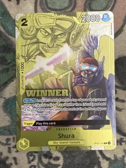 Shura (Winner Pack Vol. 7) OP05-106 One Piece Alternate Art Promotion Card Foil - Image 1