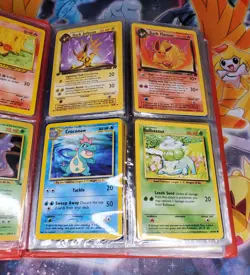 Pokemon Card Collection Binder First Edition Shadowless Rare Holo Wotc LP/DM - Image 5