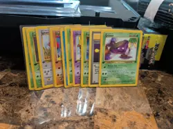 vintage pokemon lot bulk 12 Cards Team Rocket And Jungle - Image 1