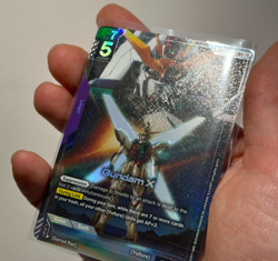 Gundam X (LR+) GD02-053 - Gundam TCG Card Game - Dual Impact ALT ART FOIL - Image 1