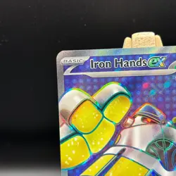 Pokemon TCG Iron Hands EX Paradox Rift Holo Card 223/182 Mint Condition Rare - Image 3