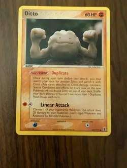 Pokemon TCG Card 2005 Delta Species - Ditto Geodude 62/113 LP-NM - Image 3