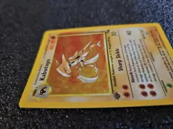 KABUTOPS 1st Edition 1999 Fossil Pokemon TCG Holo Rare Card #9/63 - Image 3