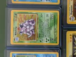 Pokemon TCG Base Set Holo Rare Bundle of 5 Cards - Image 3