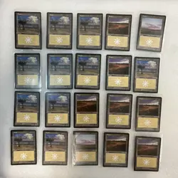 MTG Magic The Gathering 20 Card Lot Plains Odyssey GnuTradingCards - Image 1