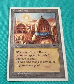 City of Brass - Chronicles - MTG - Magic the Gathering LP/MP - Image 1
