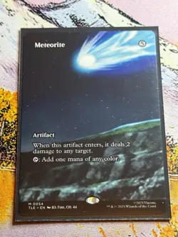 Meteorite - Bonus Sheet Showcase Avatar: The Last Airbender Magic The Gathering - Image 1