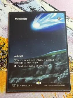 Meteorite - Bonus Sheet Showcase Avatar: The Last Airbender Magic The Gathering - Image 2