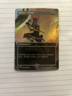 Sokka's Charge (Borderless) Avatar: The Last Airbender: Eternal-Legal Foil - Image 1