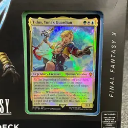 Magic The Gathering Final Fantasy X Commander Deck Counter Blitz Worn Box - Image 5