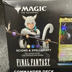 MTG: Final Fantasy XIV Commander Deck Scions & Spellcraft Worn Box - Image 2