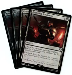 x4 Resentful Revelation - Foil - 0114 - Final Fantasy - MTG - NM/M - Image 1