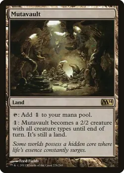 Magic The Gathering MTG MUTAVAULT Magic 2014 NM Near Mint - Image 1