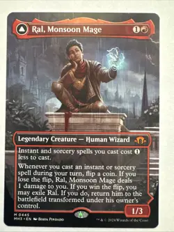 Ral, Monsoon Mage (Borderless) - MTG Modern Horizons 3 (MH3) - Image 1