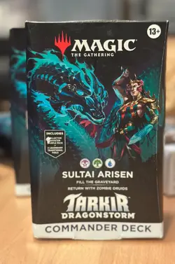 NEW MTG Commander Sultai Arisen Deck - Teval | Tarkir Dragonstorm - Sealed - Image 1