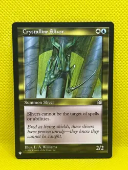 MTG Crystalline Sliver - The List - Mystery Booster 2 - Regular - Image 1