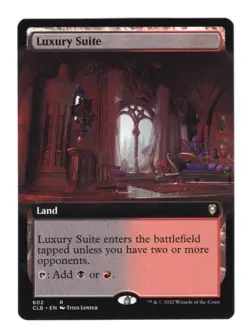 Luxury Suite (Extended Art) Commander Legends: Battle for Baldur's Gate Foil NM - Image 1