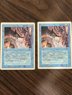 1x Hurkyl's Recall Moderate Play, English 3rd Edition Revised MTG Magic - Image 1