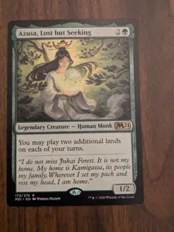 Azusa, Lost but Seeking Commander Masters Regular - Image 1