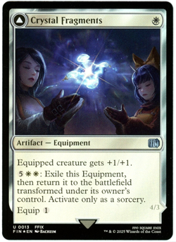 Crystal Fragments / Summon: Alexander (Foil) - 0013 - Final Fantasy - MTG NM/M - Image 1