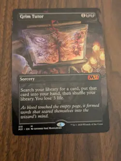 Grim Tutor (Alternate Art) Core Set 2021 Regular - Image 1