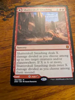 Shatterskull Smashing 161/280 Non Foil Mythic Zendikar Rising MTG Near Mint - Image 1
