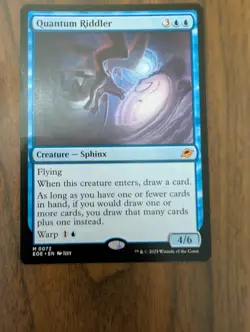 MTG QUANTUM RIDDLER MYTHIC RARE MAGIC THE GATHERING Edge of Eternities Regular - Image 1
