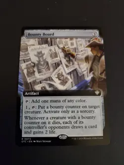 Bounty Board EXTENDED, Outlaws of Thunder Junction, MTG NM/M - Image 1