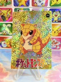 Pokemon Vintage Pocket Monsters Vending HOLO Prism Sticker 1999 Nintendo (Error) - Image 5