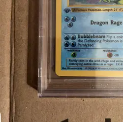 1999 Pokemon Base Set - GYARADOS - 1st Edition Shadowless - BGS 9 Mint+ - Image 5