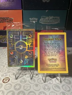 Ancient Mew SEALED Pokemon Unopened 2000 Movie Promo Holo Card X1 - RARE PROMO - Image 1