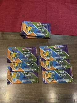 6x (SIX) Play Pokemon Prize Pack Series 7 Booster Pack - lot 1/2 - Image 1
