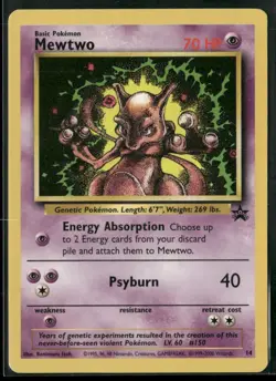 2000 Pokemon WoTC Promo Mewtwo 14 - Image 1