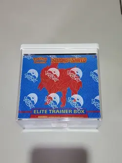 Pokemon Sword And Shield ETB sealed. Protective Case Inlcuded - Image 1