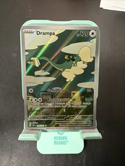 Pokemon TCG Drampa 184/162 SV05: Temporal Forces Illustration Rare Holo - Image 1