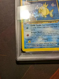 2001 POKEMON NEO REVELATION 1ST ED #66 SHINING MAGIKARP-HOLO PSA 1 - Image 4