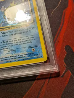 2001 POKEMON NEO REVELATION 1ST ED #66 SHINING MAGIKARP-HOLO PSA 1 - Image 5