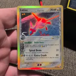 Latias Holo Pokemon TCG EX Delta Species 8/113 Near Mint Condition - Image 1