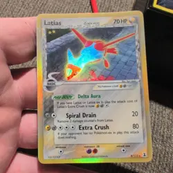 Latias Holo Pokemon TCG EX Delta Species 8/113 Near Mint Condition - Image 2