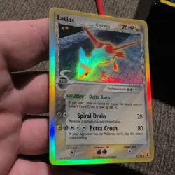 Latias Holo Pokemon TCG EX Delta Species 8/113 Near Mint Condition - Image 3