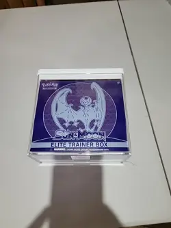 Pokemon Sun And Moon ETB Sealed Protective Case Inlcuded - Image 1
