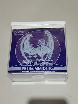 Pokemon Sun And Moon ETB Sealed Protective Case Inlcuded - Image 2