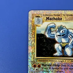Machoke 51/110 Legendary Collection Reverse Holo Pokemon TCG MP - Image 2