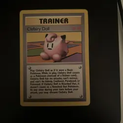 Pokemon TCG Clefairy Doll Base Set Trainer 70/102 Unlimited Rare - Image 1