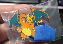Pokemon Celebrations Ultra Premium Collection UPC CHARIZARD & PIKACHU PIN - Image 1