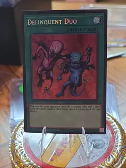 Delinquent Duo LCKC-EN101 Unlimited Secret Rare Near Mint +Bonus FREE SHIPPING! - Image 4