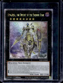 2023 Yu-Gi-Oh! 1st Edition Dingirsu the Orcust of Evening Star #RA01-EN040 - Image 1