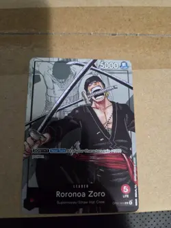 One Piece 25th Anniversary Roronoa Zoro OP01-001 English NM - Image 1