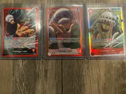 Trafalgar Law Set Leader OP14-001 Alt Art The Azure Sea's Seven One Piece Tcg - Image 1