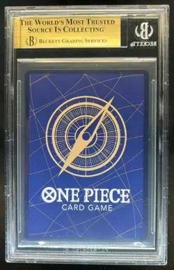 2023 One Piece Japanese Monkey D Luffy Signed 1st Anniversary #ST01-012 BGS 10 - Image 2